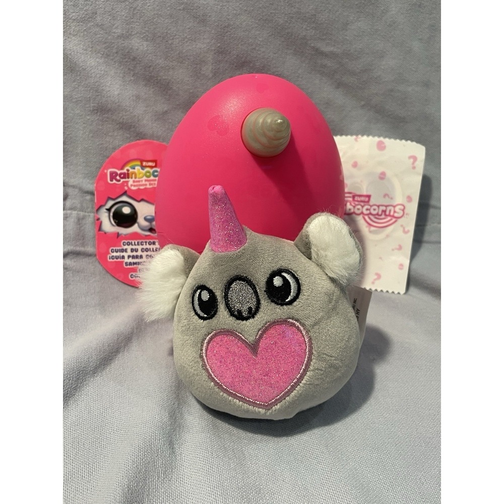 NEW Rainbocorns Baby Mania Surprise Egg w/ Plush, Sticker, Egg, & Guide - Ozzy